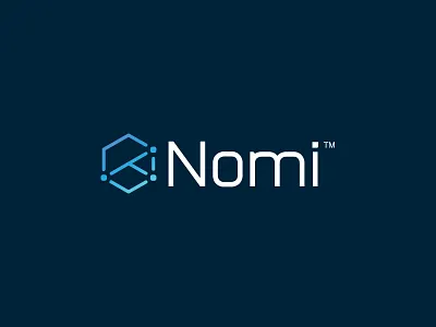 Nomi Logo branding logo startup type