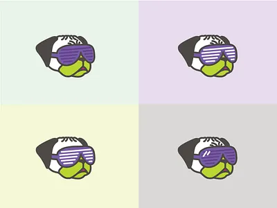 Puggy Brewster - Edit brewery identity logo pug update
