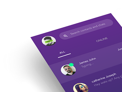 Chat application chat google uiux web