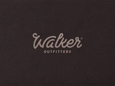Outfitter Identity customtype heritage script type typography vintage