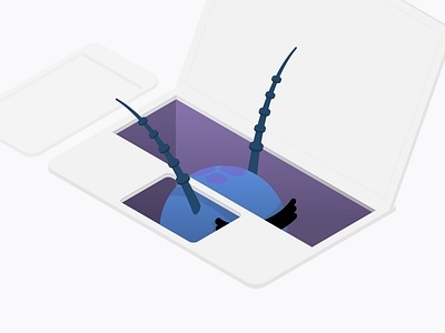 They're coming outta the goddamn devices! (1) flat isometric monsters