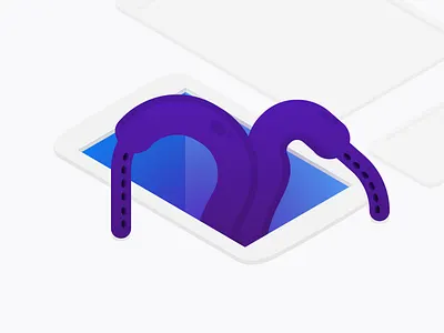 They're coming outta the goddamn devices! (2) flat isometric monsters