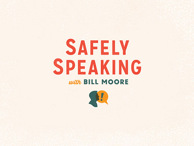 Safely Speaking Logo branding hand lettering icon letters logo retro typography vintage