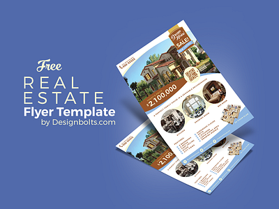 Free Real Estate Flyer Design Template & Mock-up PSD a4 flyer a4 mockup flyer design flyer free flyer template free flyer free flyer design free flyer template mockup psd real estate