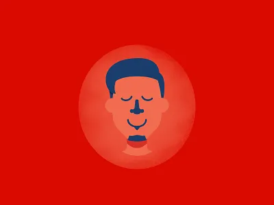 The Visual Scholar Self Portrait avatar illustration profile self portrait vector visual