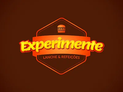 Experimente brasil design experimente food graphic gráfico lanche logo logotipo manaus marca