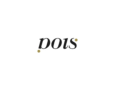 #Logodì - PoiS brand branding design fashion logo logotype moda