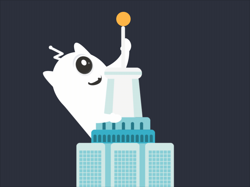 King Kong building coin gary gif king kingkong kong mascot playing plinko stake