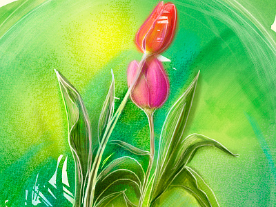 Detail For Illustration Spring Flowers illustration spring