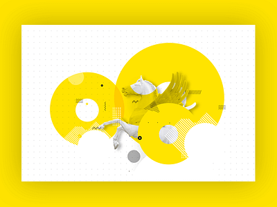 Shot of Dottopia project art colored design graphics illustration material shadow ui ux victor web web design