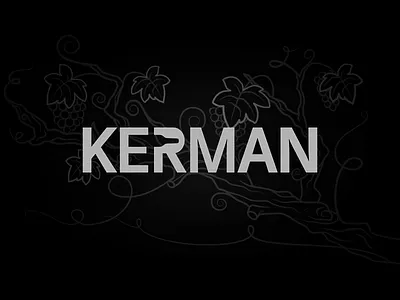Kerman Wines Logo brand identity logo mohldesign monogram negative space symbol