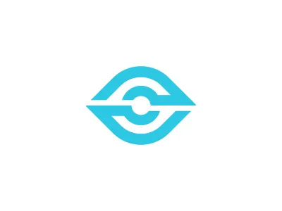 Eye + Hands Logo Design brand branding design eye eyes hand handshake icon identity line logo social