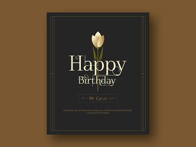 Birthday card design art bangalore graphic design happy birthday illustration india kerala kochi kochin real estate shylesh