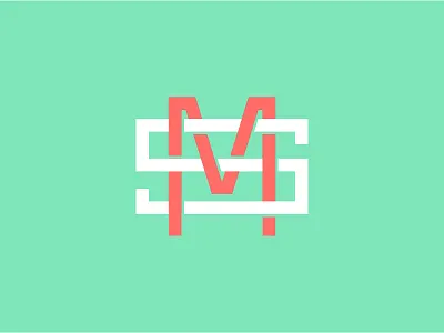 SM Monogram logo monogram typography