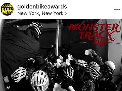 Monster Track 18 contest cycling fixed gear fixie free logo photography track bike typography