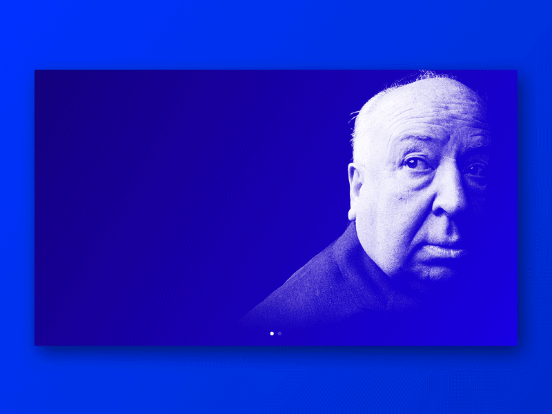 Hitchcock X Scorsese Web Concept cinema film gradient hitchcock minimal movies sans scorsese serif ui ux web concept