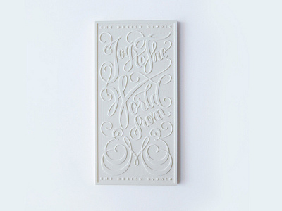 HOLIDAY CARD - SELF PROMOTION chocolate foil gold hand made holiday laser cut packaging self promotion typography velvet