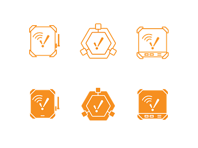 Edge Icons Exploration branding edge iconography icons iiot industrial product icons