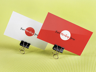 Free Gorgeous Business Cards MockUp Psd business card mock up
