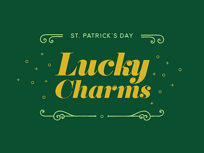 Lucky Charms typography