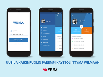 Wilma UI app gui ui