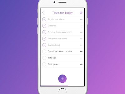 Daily UI - ToDo List daily ui ui uidesign