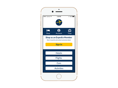 Expedia Redesign 600x800 app expedia mobile redesign ui ux