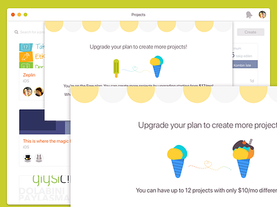 Zeplin's upgrade flow app illustration macos ui upgrade zeplin