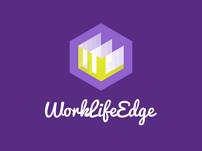 WorkLifeEdge - Logo brand branding healthtech hr human resources logo