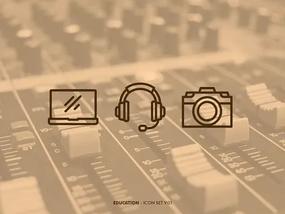 Multimedia icon iconography multimedia photography symbol ui user interface ux