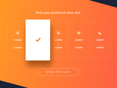 Appointment Slot appointment book booking slot time