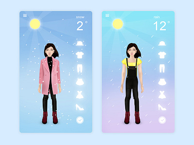 My Wardrobe 02 app ui ux weekly