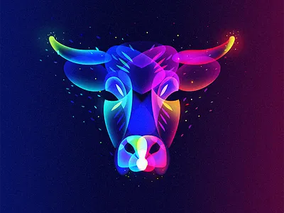 Fantasy Bull bull color fantasy light spirit