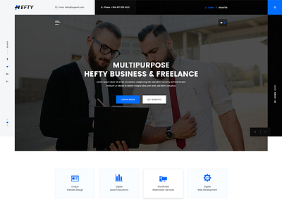 Hefty - Banner Concept agency banner concept creative hefty marketing seo