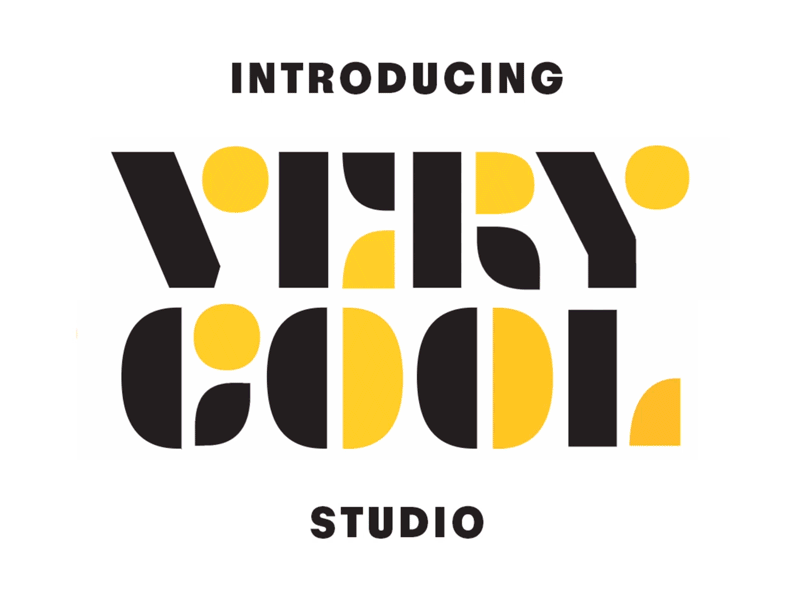 ✨Introducing: Very Cool✨ lettering site launch studio type design