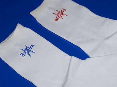 BARBED SPORT 2 (Small) apparel clothes clothing cute fashion goods socks streetwear