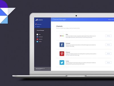 BigCommerce / Channel Manager ecommerce design product design ui user experience ux visual design