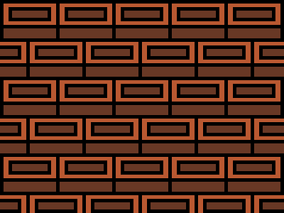 Brick wall black bricks pattern red wall