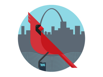 ST. Louis Cardinal cardinal graphics illustration stlouis