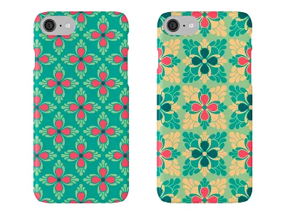 The Bright Side [iPhone cases] abstract colorful colors digital flowers graphic graphic design nature pattern print product vector