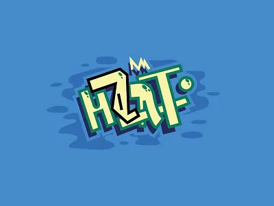 Hanti letters graffiti hanti letters vector