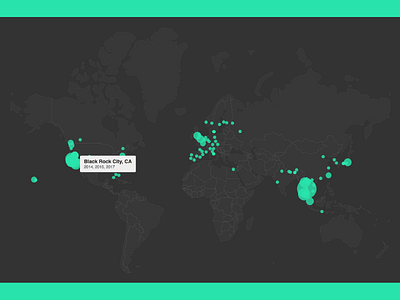 got my burning man ticket! app burning man data dataviz geo gis infographic interface map ui ux visualization