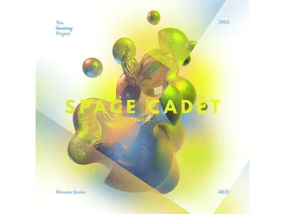 2903 abstract band design everyday experimental graphic design illustration poster the stealing project