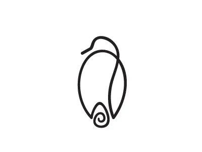 dad bird dad egg ff line penguin