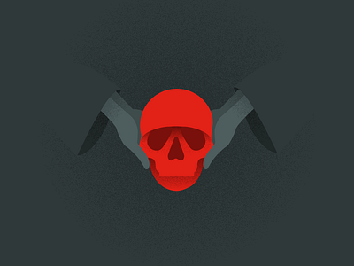 Skull cult illustration skull skull and bones