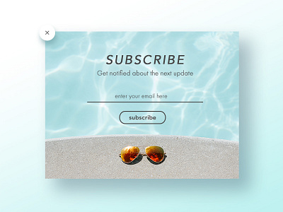 UI#16 Subscribe daily ui design form shop subscribe subscription ui