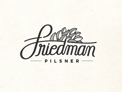 Friedman Pilsner beer brewery capitalist economics libertarian milton friedman type typography
