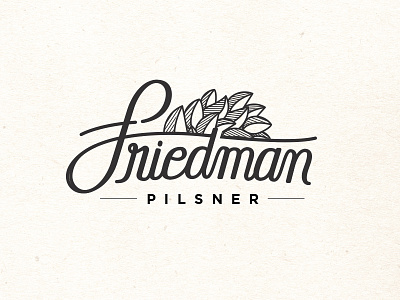 Friedman Pilsner beer brewery capitalist economics libertarian milton friedman type typography