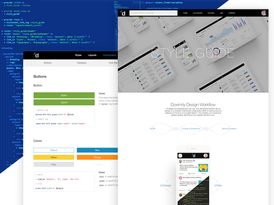 Style Guide code components css design components html style guide ui