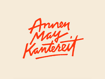 Annenmaykantereit handlettering lettering